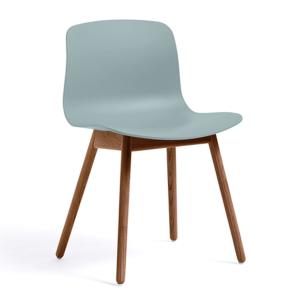 HAY - About A Chair AAC 12 , noyer laqué / dusty blue 2. 0