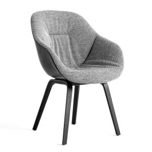 HAY - About A Chair AAC 123 Soft Duo , chêne teinté noir /…