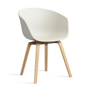 HAY - About A Chair AAC 22, chêne laqué / melange cream 2.…