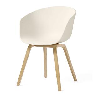 HAY - About A Chair AAC 22, chêne savonné / cream white (pa…