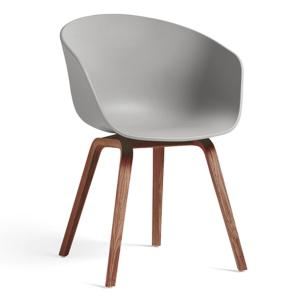 HAY - About A Chair AAC 22, noyer laqué / concrete grey 2.…