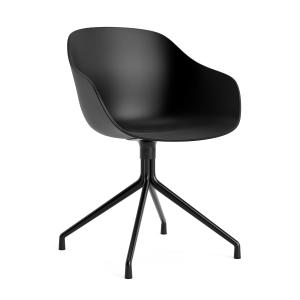 HAY - About A Chair AAC 220, black 2. 0 (patins en feutre)