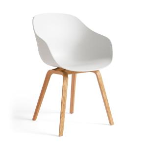 HAY - About A Chair AAC 222, chêne laqué / white 2. 0 (pati…