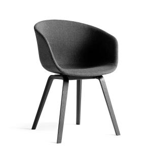 HAY - About A Chair AAC 23, chêne teinté noir / rembourrage…