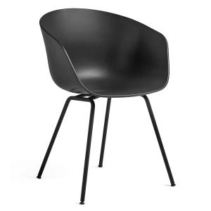 HAY - About A Chair AAC 26 , black 2. 0 (patins en plastiqu…