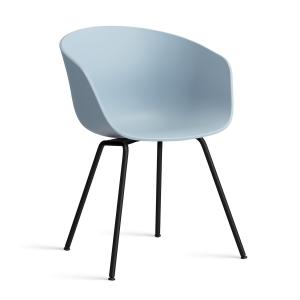 HAY - About A Chair AAC 26 , noir / slate blue 2. 0 (patins…