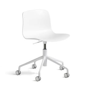 HAY - Chaise About A Chair AAC 50 avec vérin à gaz, blanc/b…