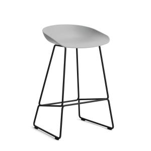 HAY - About A Stool AAS 38 Tabouret de bar H 76, noir / con…