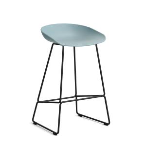 HAY - About A Stool AAS 38 Tabouret de bar H 76, noir / dus…