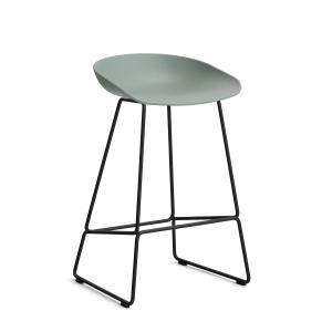 HAY - About A Stool AAS 38 Tabouret de bar H 76, noir / fal…