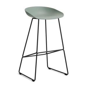 HAY - About A Stool AAS 38 Tabouret de bar H 85, noir / fal…