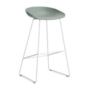 HAY - About A Stool AAS 38 Tabouret de bar H 85, blanc / fa…