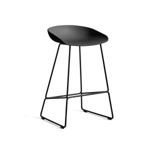 HAY - About a stool bar aas 38 h 76, noir