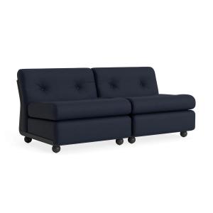 HAY - Amanta Canapé 2 places, anthracite / bleu-noir ( HAY…