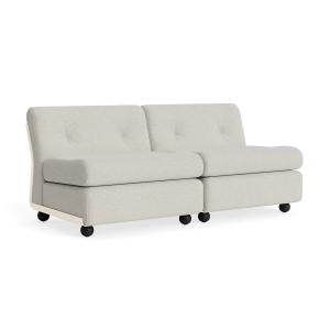 HAY - Amanta Canapé 2 places, crème beige / gris clair ( HA…