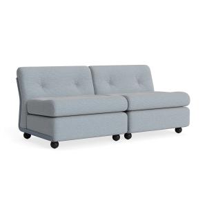 HAY - Amanta Canapé 2 places, frost blue / bleu gris (Navel…