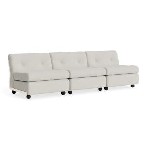 HAY - Amanta Canapé 3 places, crème beige / gris clair ( HA…