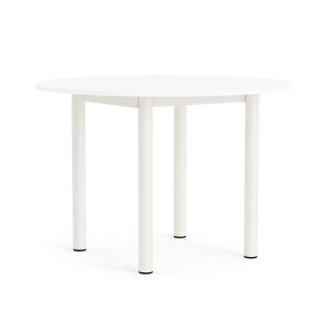 HAY - Annex Table de salle à manger Ø 110 cm, blanc / blanc…
