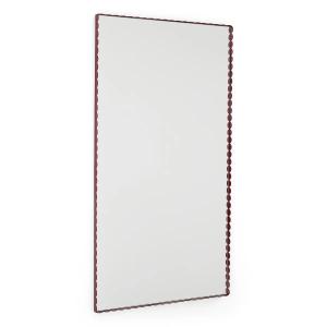HAY - Arcs Miroir, L, rectangulaire, bourgogne