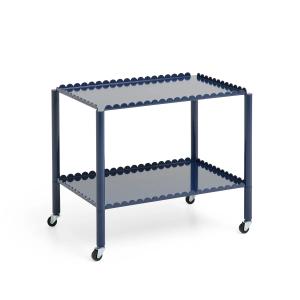 HAY - Arcs Trolley bas, bleu acier