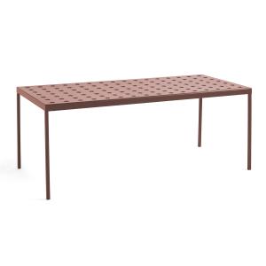 HAY - Balcony Table de salle à manger, 190 x 87 cm, iron re…