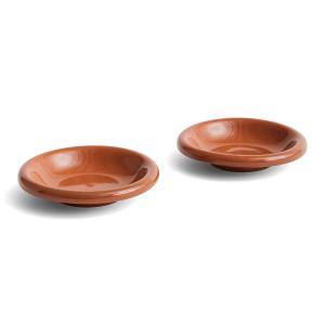 HAY - Barro Coupe Ø 20 cm, marron (set de 2)