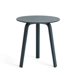 HAY - Bella Table d'appoint Ø 45 cm / H 49 cm, blue charcoa…