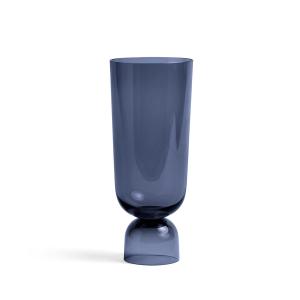 HAY - Bas up vase l, ø 12 x h 29,5 cm, bleu marine