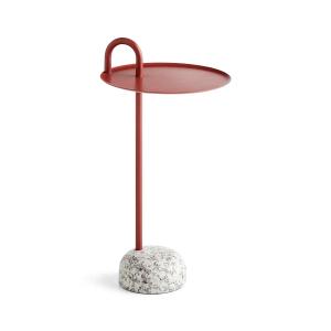 HAY - Table de jeu de quilles, ø 36 cm / h 70,5 cm, rouge c…