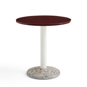 HAY - Ceramic Table, Ø 70 cm, bordeaux