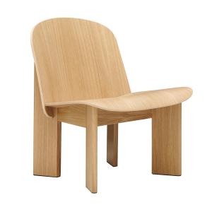 HAY - Chisel Lounge Chair, Chêne