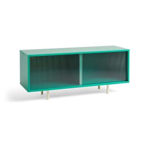 HAY - Colour Cabinet M avec portes en verre, 120 x 51 cm, d…