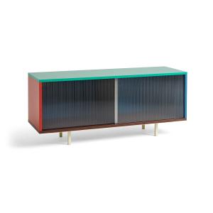 HAY - Colour Cabinet M avec portes en verre, 120 x 51 cm, m…