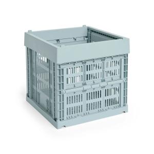 HAY - Colour Crate Corbeille Cube, 29,5 x 29,5 cm, bleu fon…