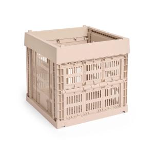 HAY - Colour Crate Corbeille Cube, 29,5 x 29,5 cm, poudre,…