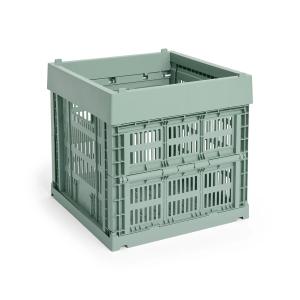 HAY - Colour Crate Corbeille Cube, 29,5 x 29,5 cm, vert sau…