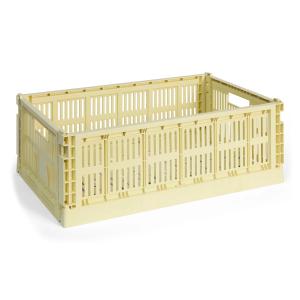 HAY - Colour Crate Panier L, 53 x 34,5 cm, jaune clair, rec…