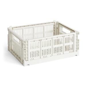 HAY - Colour Crate Corbeille M, 34,5 x 26,5 cm, off white,…