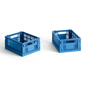 HAY - Colour Crate Panier Mini, 17 x 13 cm, electric blue,…