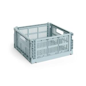 HAY - Colour Crate Corbeille Square M, 29,5 x 29,5 cm, bleu…