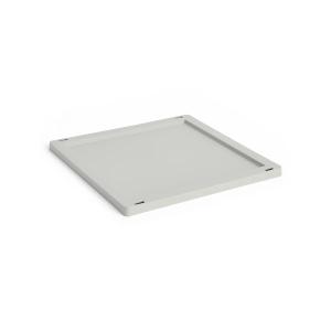 HAY - Colour Crate Square/ Cube couvercle M, plastique, gris