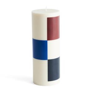 HAY - Column Bougie, L, blanc cassé / marron / noir / bleu