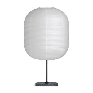 HAY - Common Lampe de table, Terrazzo Socle, noir / Abat-jo…