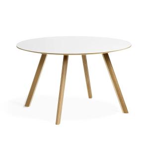 HAY - Copenhague CPH25 2. 0 Table Ø 120 cm, chêne laqué / s…