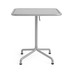 HAY - Deville Table, Outdoor, 60 x 70 cm, silver grey