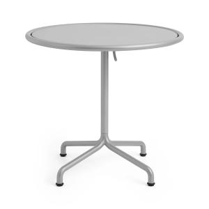 HAY - Deville Table, Outdoor, Ø 80 cm, silver grey