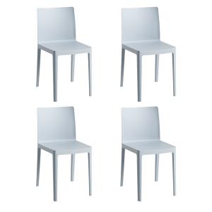HAY - Élémentaire Chair , gris-bleu (set de 4)
