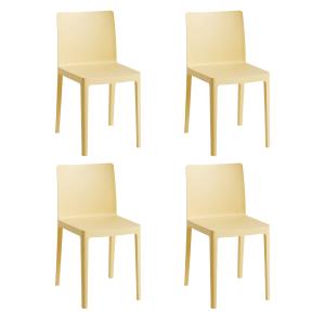 HAY - Élémentaire Chair , jaune clair (set de 4)