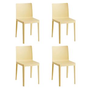 HAY - Élémentaire Chair , jaune clair (set de 4)