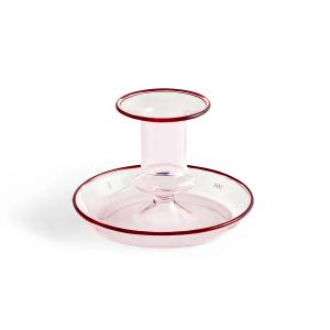 HAY - Flare Bougeoir, Ø 11 x H 7,5 cm, rose